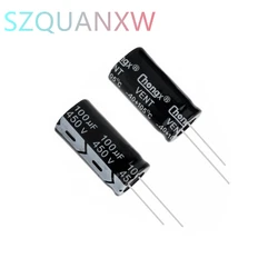 2PCS Electrolytic capacitor 450V100uF 18*35mm aluminum electrolytic capacitor 100uf 450v