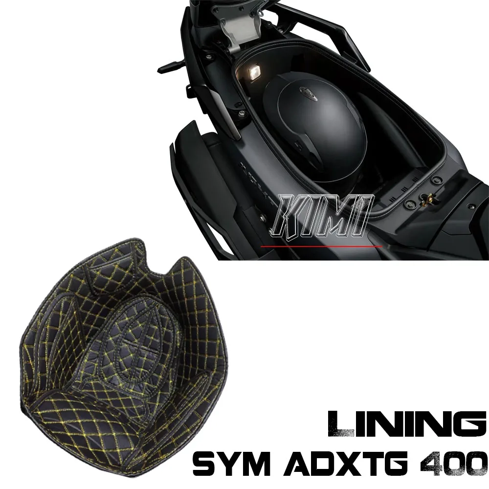

For SYM ADXTG 400 ADXTG400 Motorcycle Seat Bucket Lining Protective Pad Storage Bucket Protective Pad Modified Accessories