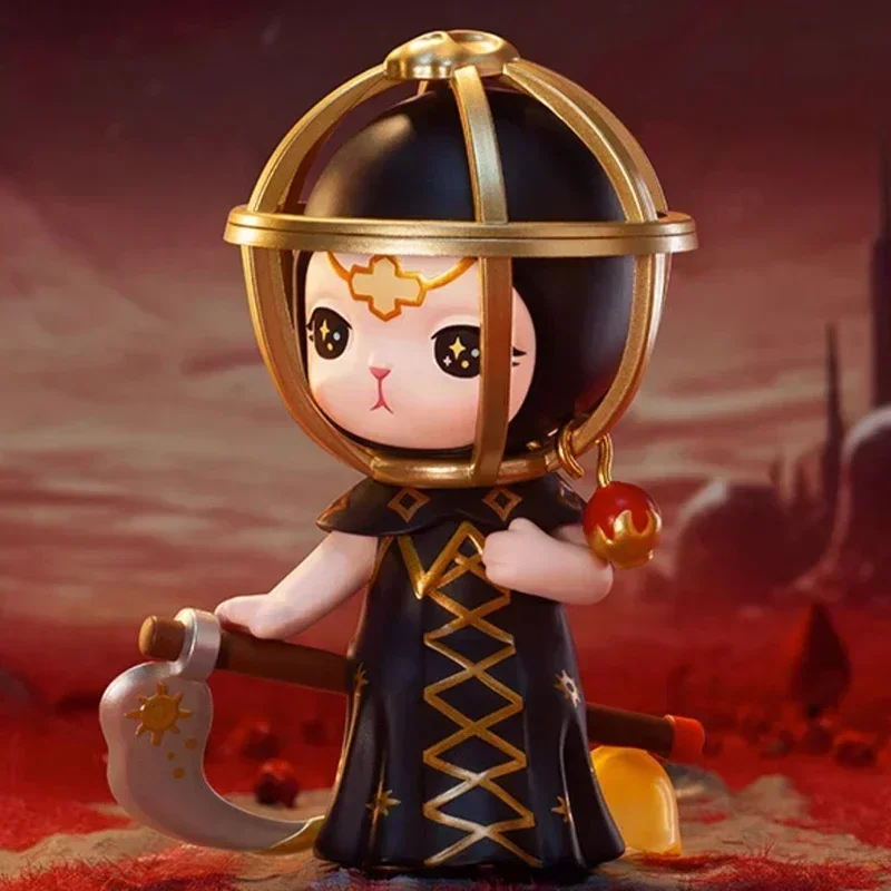 POP MART Bunny Mysterious Tarot Series Kawaii Anime Action Figure Blind Box - Surprise Mystery Doll Collection Toy for Girls image 3