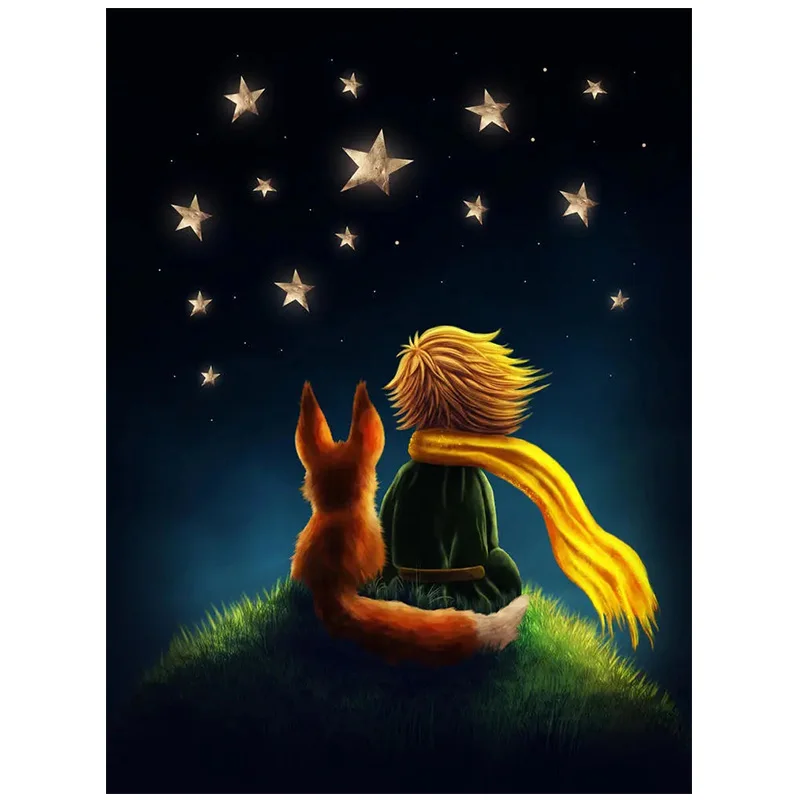 AB diamond cross stitch The Little Prince Movie 5D DIY diamond embroidery rhinestone painting diamond painting