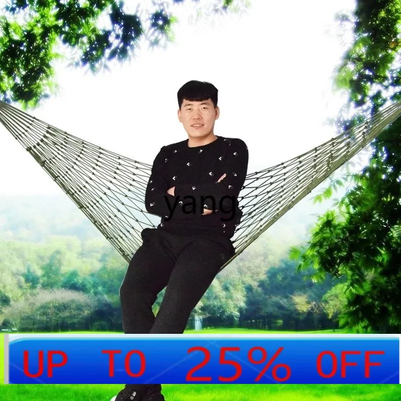 

Lmm Outdoor Hammock Cradle Camping Anti-Rollover Hammock Bag Outdoor Portable Thickened Sleeping Net