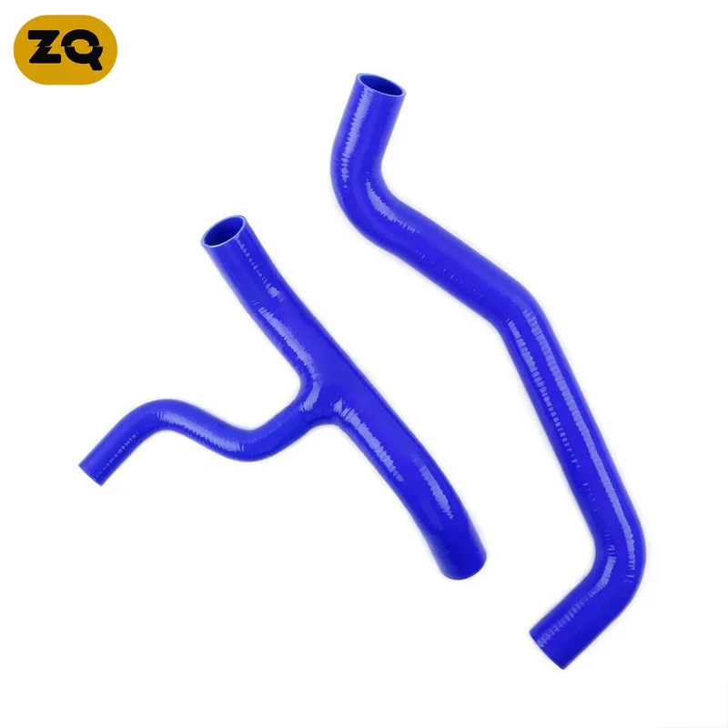2pcs For 1997-2003 Ford Truck F-150 4.6L 5.4L SOHC NA Silicone Radiator Hose Pipe Kit 1998 1999 2000 2001 2002