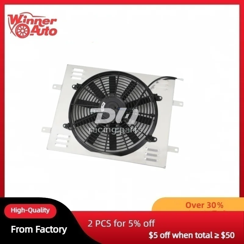 

Fits 1984-1995 Toyota 4 Runner DLX 93 Pickup RN02 L4 2.4L MT aluminum shroud+fan