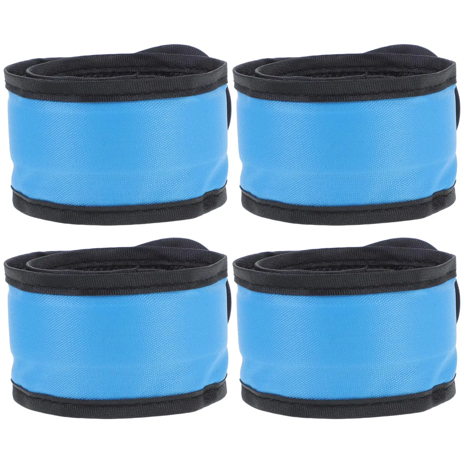 4 Pcs 스트랩 조정 가능한 승마 다리 스트랩 액세서리 야간 가시성 발목 말 용품 랩 말 용품