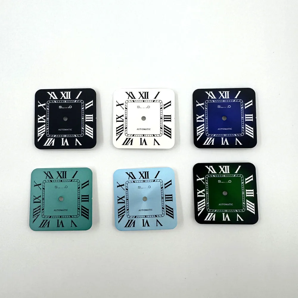 

NH35 dial NH36 dial square dial Roma dial S dial suitable for NH35 NH36 movements square case watch