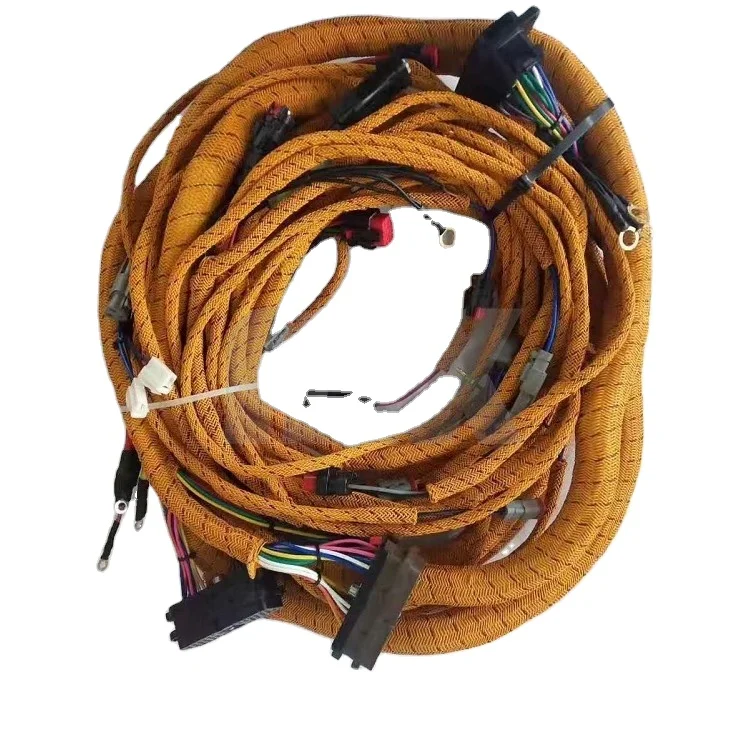 Old style for CAT Excavator E345C engine spare parts External wiring harness