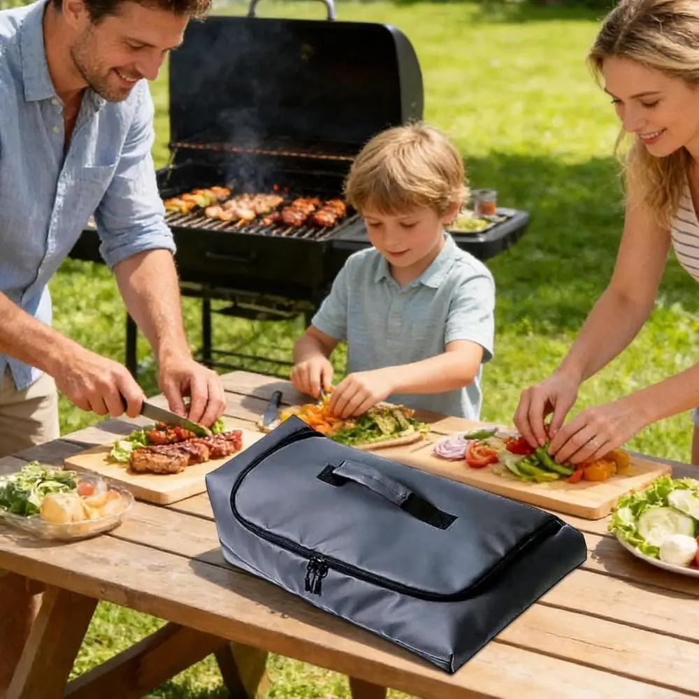 

New Design 270° Opening BBQ Blanket Insulated Leak-Proof Meat Resting Bag Double Thick Insulated Bag Party