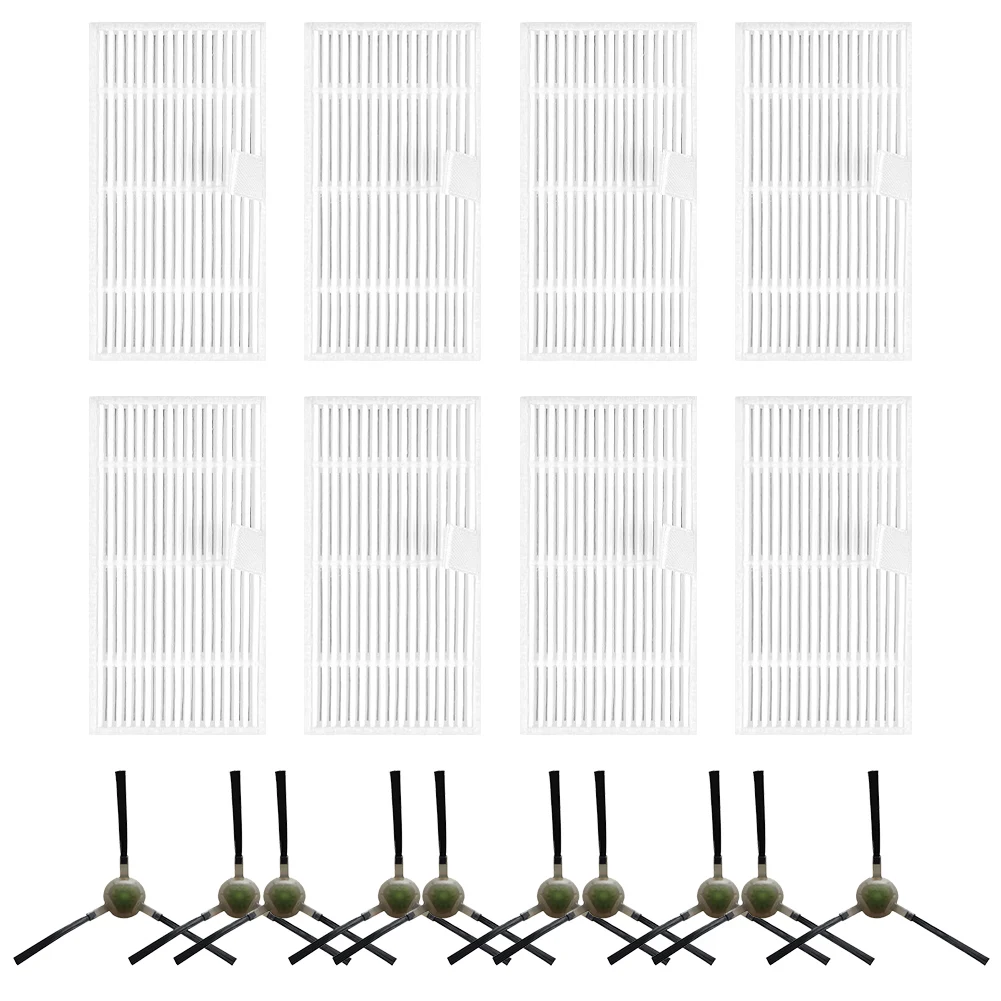 Side Brushes Filters Kit For Mamnv T7S For Teendow T7S Robotic Vacuum Cleaner R…