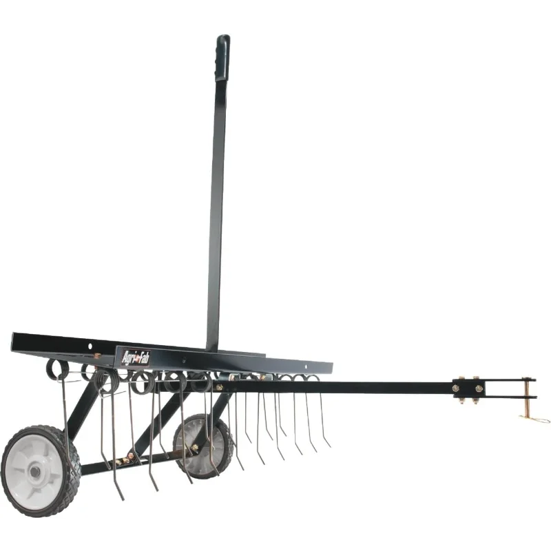 

Agri-Fab 45-0294 40in Tow Behind Lawn Dethatcher, 20 Durable Spring Steel Tines Lawn dethatcher, Designed to pull behind Lawn