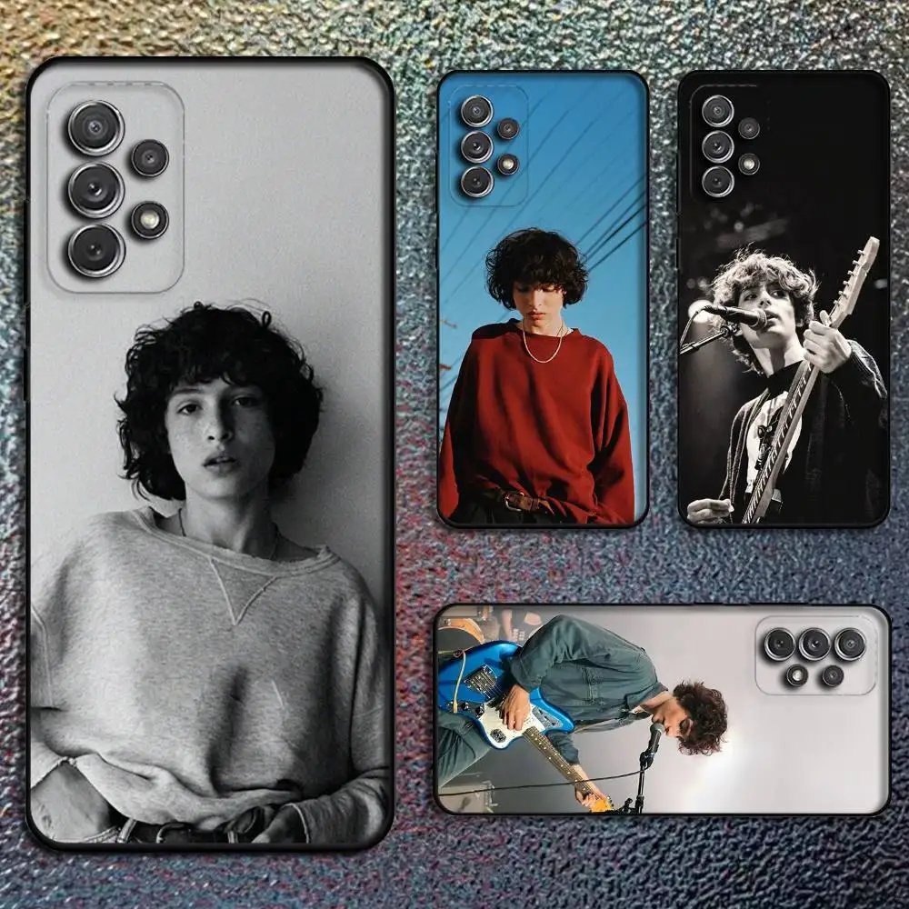 

F-Finn Wolfhard Phone Case For Samsung S25,S24,S21,S22,S23,S30,Ultra,S20,Plus,Fe,Lite,Note,10,9,5G Black Cover