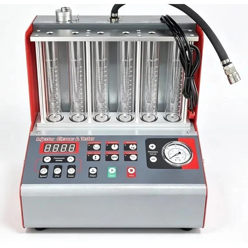 CNC 603CA 220V 300W Injector Cleaner & Tester CNC 603C Fuel Injector Tester Cleaning Machine Test Bench Equipment