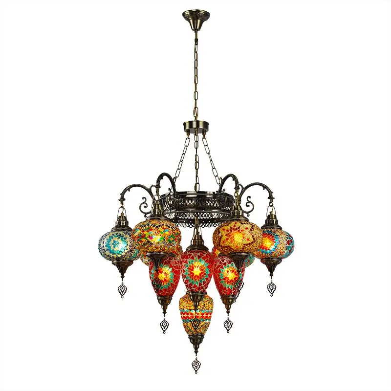 Turkey Vintage Chandelier South East Asia Exotic Homestay Specialty Restaurant Cafe Hotel Homestay South East Asia Decoration