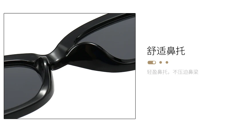 Cat-Eye-Sonnenbrille für Damen und Herren, UV400, Designer-Stil, Rokoko-Spionage, modische Luxus-Designermarke Jennie Korea – Detail 8