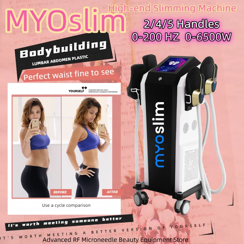 

Myoslim Upgrade Professional Wireless Fat Reduction Body Contouring Equipment Muscle Instrument Beauty Shape Upgrade Newest