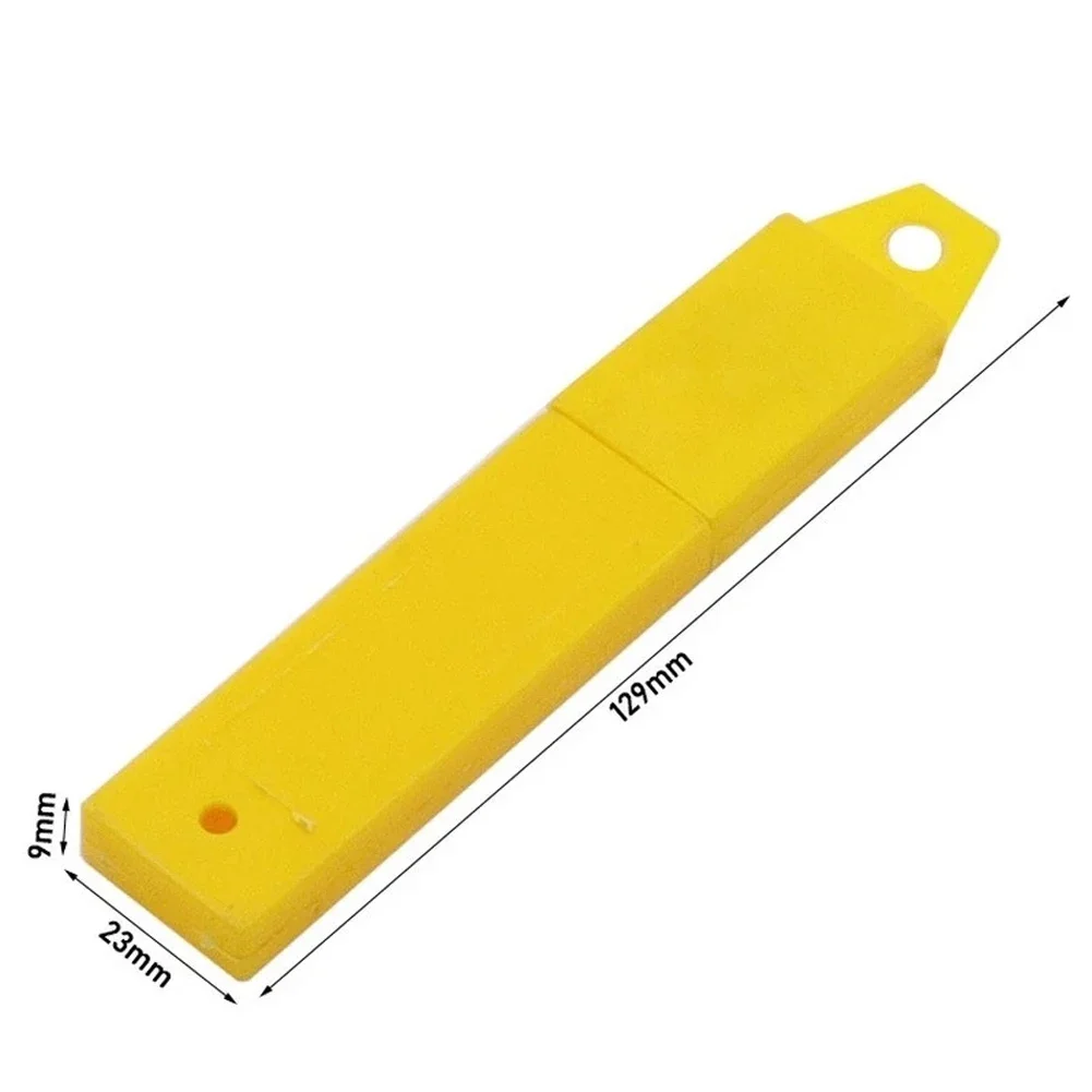 10 pz Pala Da Pavimento Raschietto Lama Parte di Ricambio Raffinato Rimuovere Macchie Argento 100*18mm Accessori Strumenti di Pulizia In Ceramica