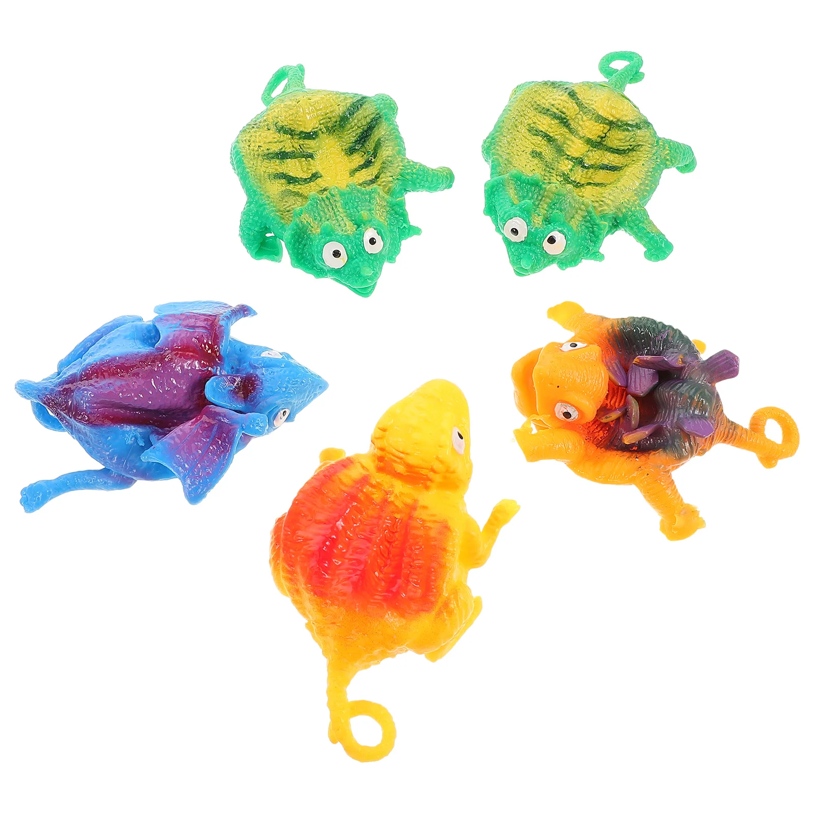 

5 PCS Toy Kids Toys Small Animals Blowing Inflatable Lovely Vent Child