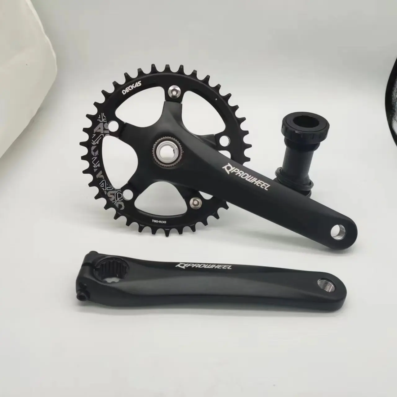 PROWHEEL Bicycle Crank 170mmChainring 110BCD 36-52T Single Disc OUNCE-TT Road Bike Crankset Compatible for 7-12S Bicycle Parts