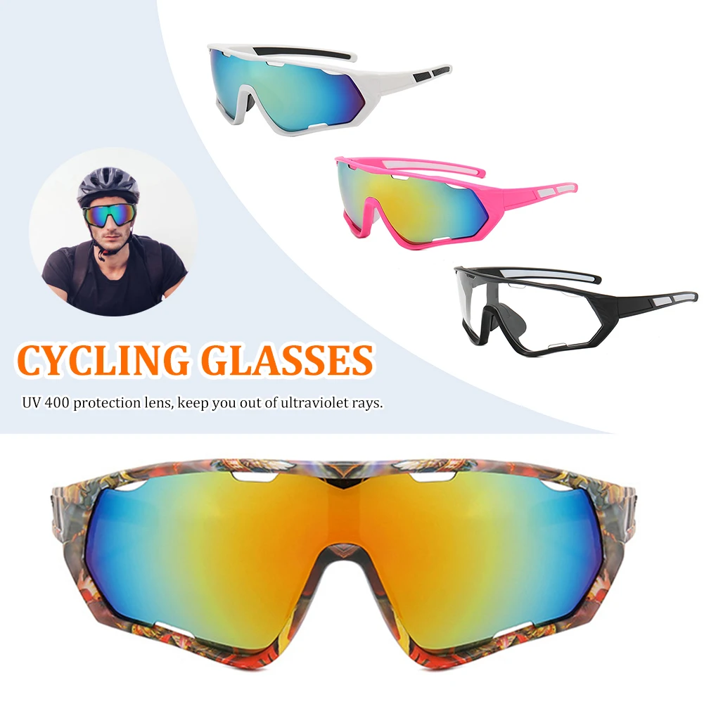 Fashionable Protection Polarized Cycling Sunglasses UV 400 Eyewear Cycling Goggles Sports Sunglasses Outdoor For Men Women