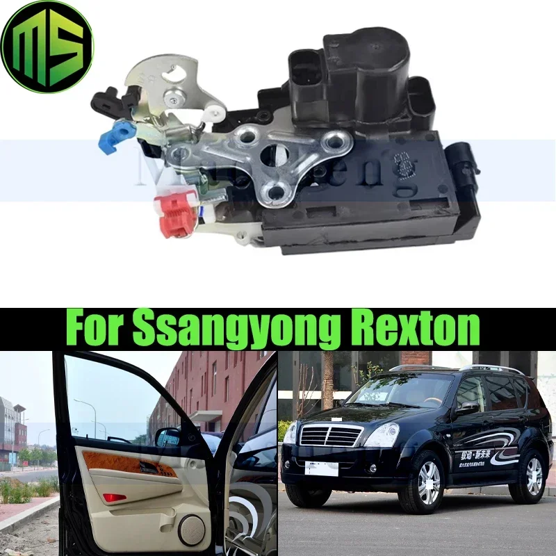 

Maosheng механизм защелки передней двери автомобиля привод для Ssangyong Rexton1 Rexton2 Rexton W дверной замок центральный двигатель управления