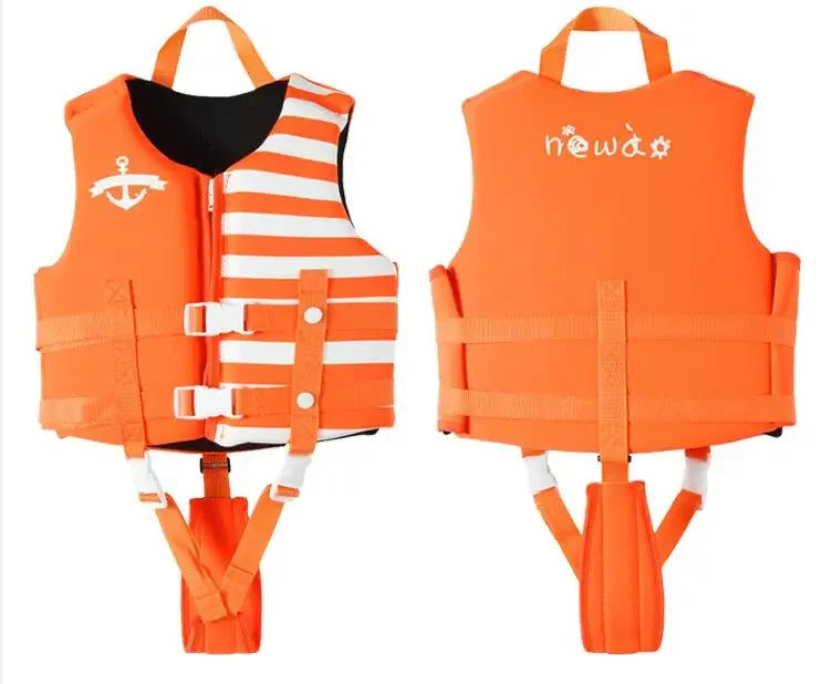 Wholesale Children Kids Boys Girls Youth Adjustable Strap Neoprene EPE Foam Swim Beach Waterpark Safety Device Life Vest Jacket