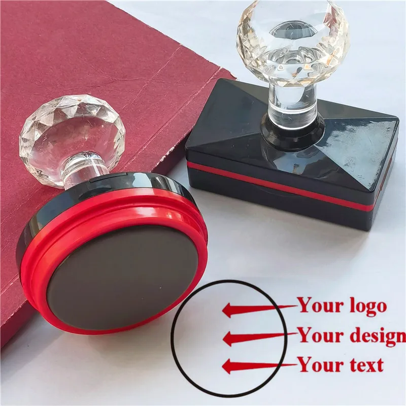 Tampon auto-encreur avec logo personnalisé, tampon d'encre photosensible personnalisé, votre image de conception, initiales de mariage personnalisées, livre de bibliothèque