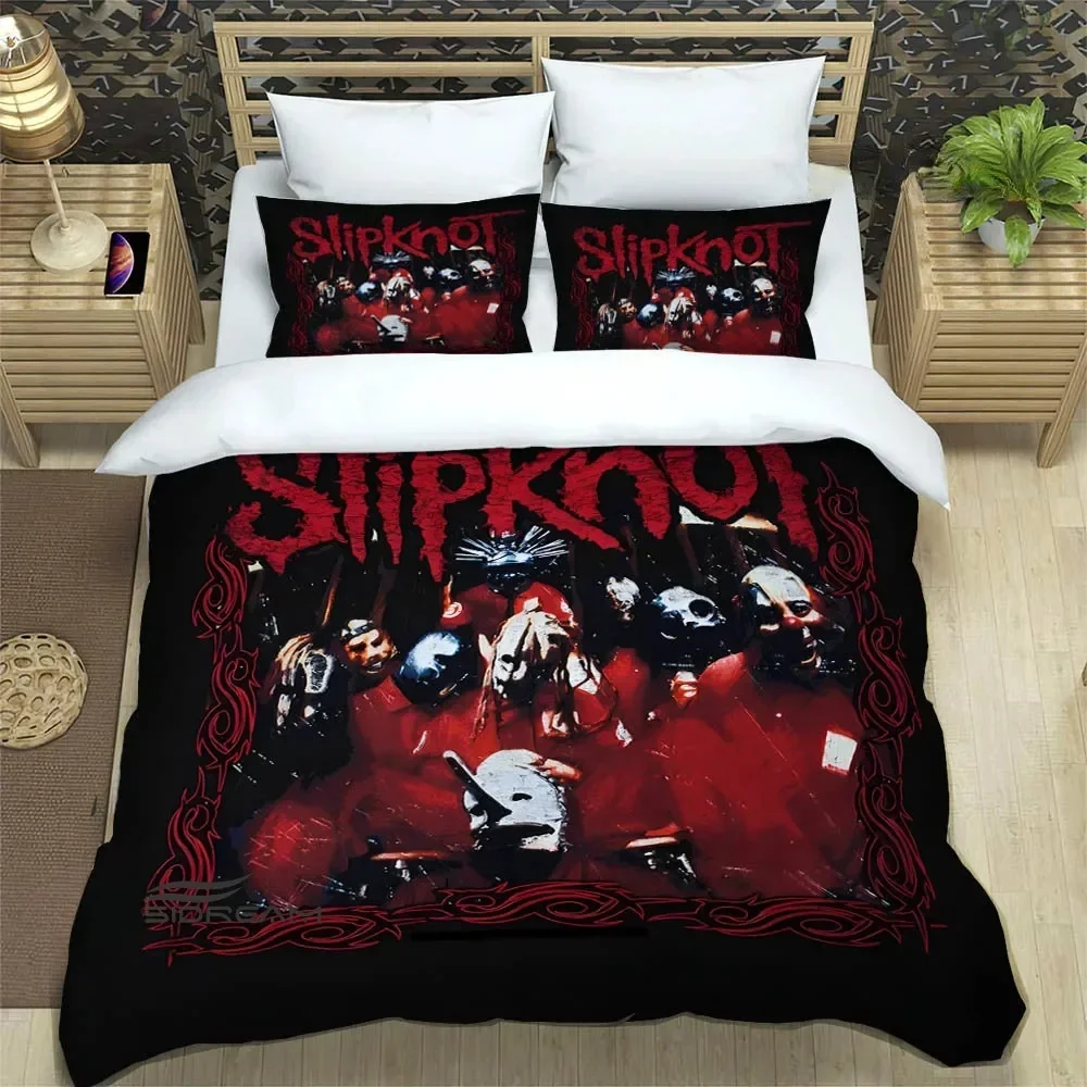 New Rock Band S-SLIPKNOT  Bedding Sets exquisite bed supplies set duvet cover bed comforter set bedding set luxury birthday gift