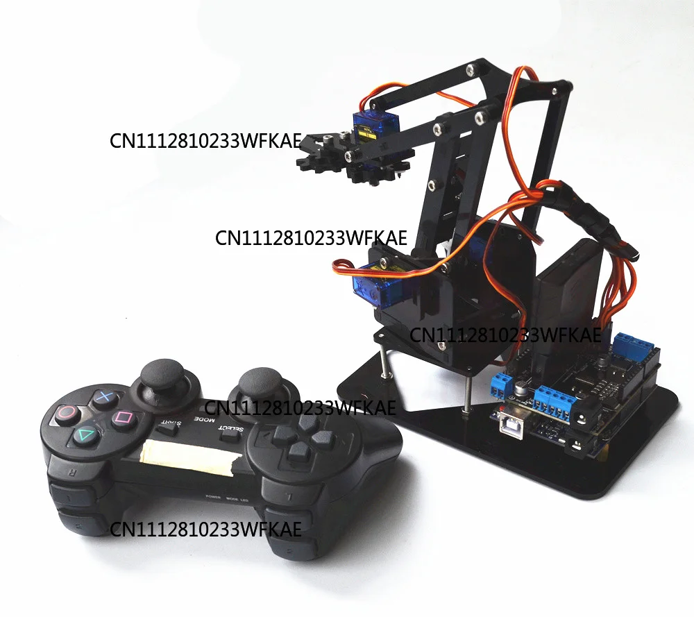 4-dof-robot-arm-kit-mechanical-arm-claw-kit-ps2-or-knob-control-for-arduino-robot-arm-kit-diy-programming-robot