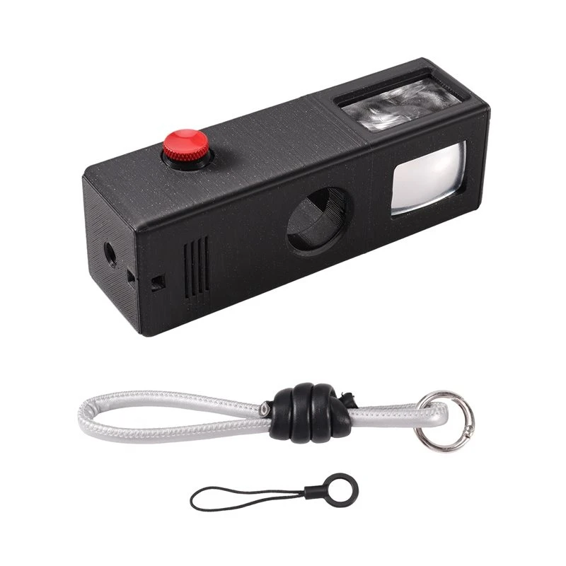 N91R-For DJI Nano Retro Magnetic Waist-Level Viewfinder Kit Multi-Function Handheld Street Photography Grip Mirrored Display