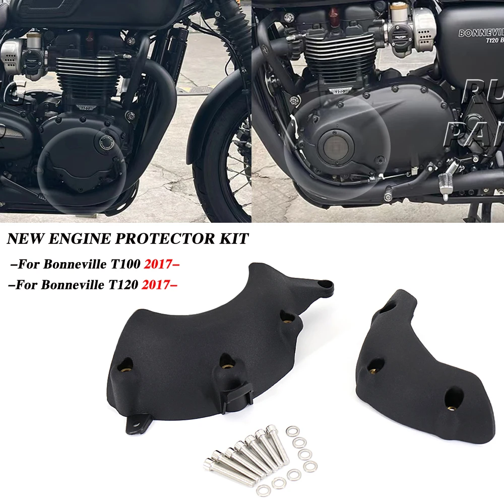 

New Engine Stator Cover Protective Case Slider Guard Protector For Bonneville T100 T120 Black Street Scrambler For Thruxton 1200