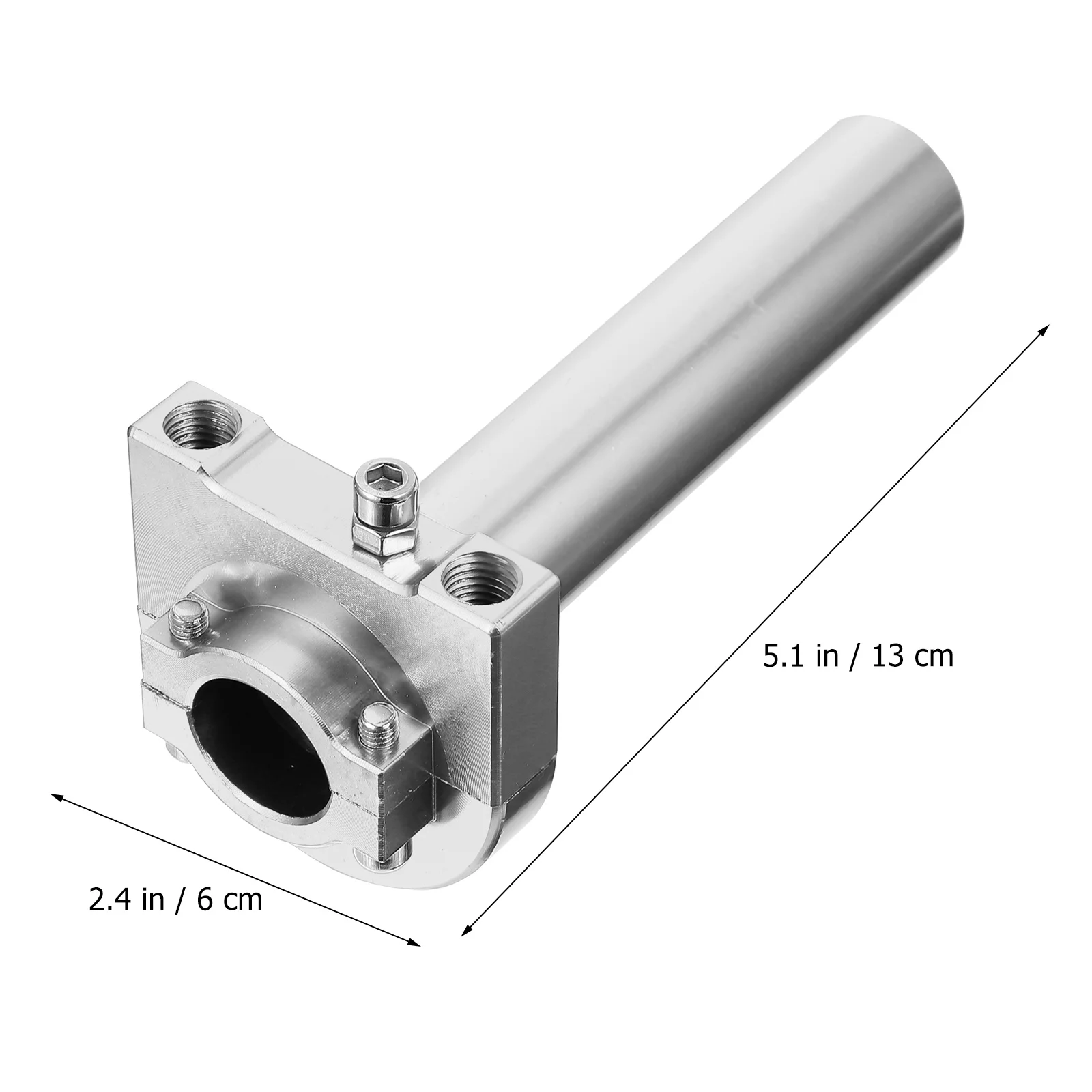 

2 Sets Aluminum Alloy H Throttle Turn Grip for Motorcycle 22mm 7 8 Inch Adjustable Gas Tube Easy Install
