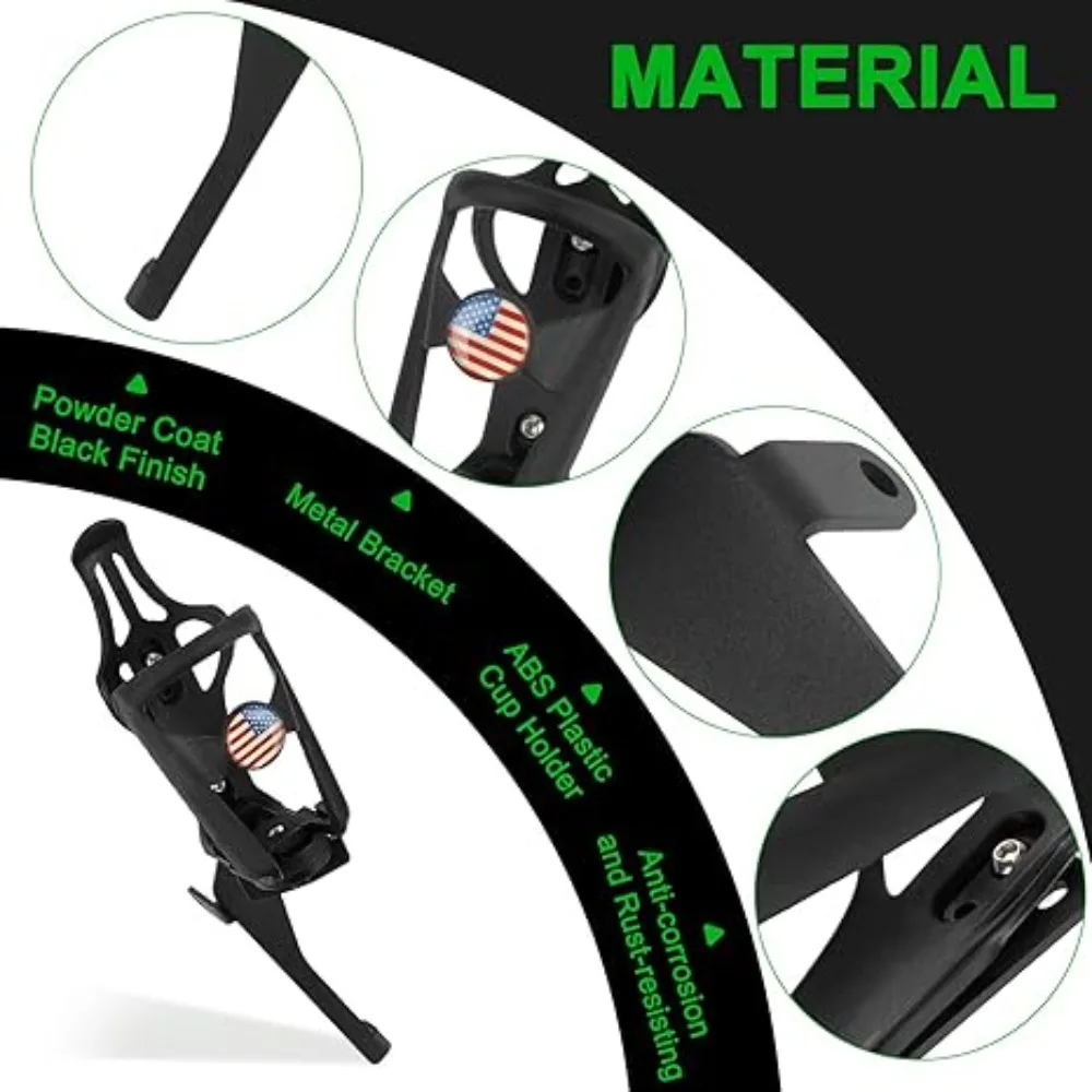 Motorcycle Ryker Drink Cup Holder Adjustable Right Side Mount for Can-Am Ryker 600 900 Rally 2019-2025 Sport Edition 2022-2025