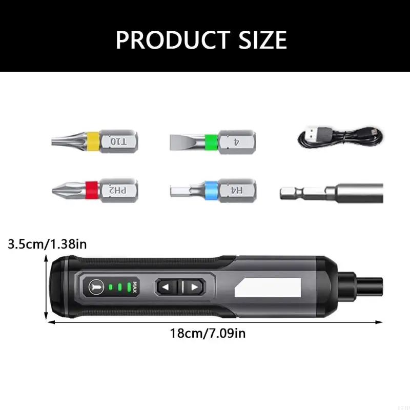 Cazzocciale a cordone multifunzionale da mAh con illuminazione a LED per aree scure 37JD