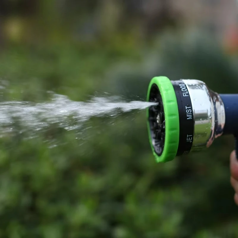 متعدد المطاط آلة غسل سيارات البخار لمسافات طويلة Waterjet البخاخ الضباب النفاثة حديقة خرطوم ضباب رذاذ الماء الفوهات