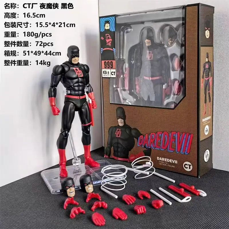 Authentic Ct Toys Daredevil Mafex 223 Comic Version Figure SHF