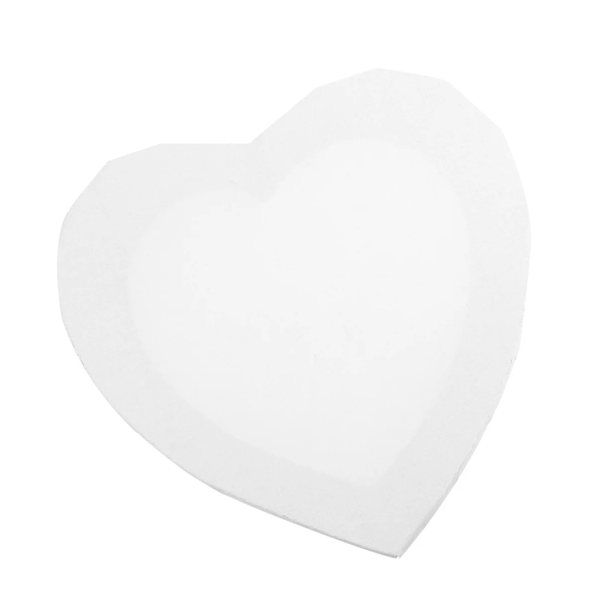 

2Pcs Heart Style Painting Canvas Board Strong Wooden Base with Cotton Fabric Perfect for Handmade Artwork Gift Decor