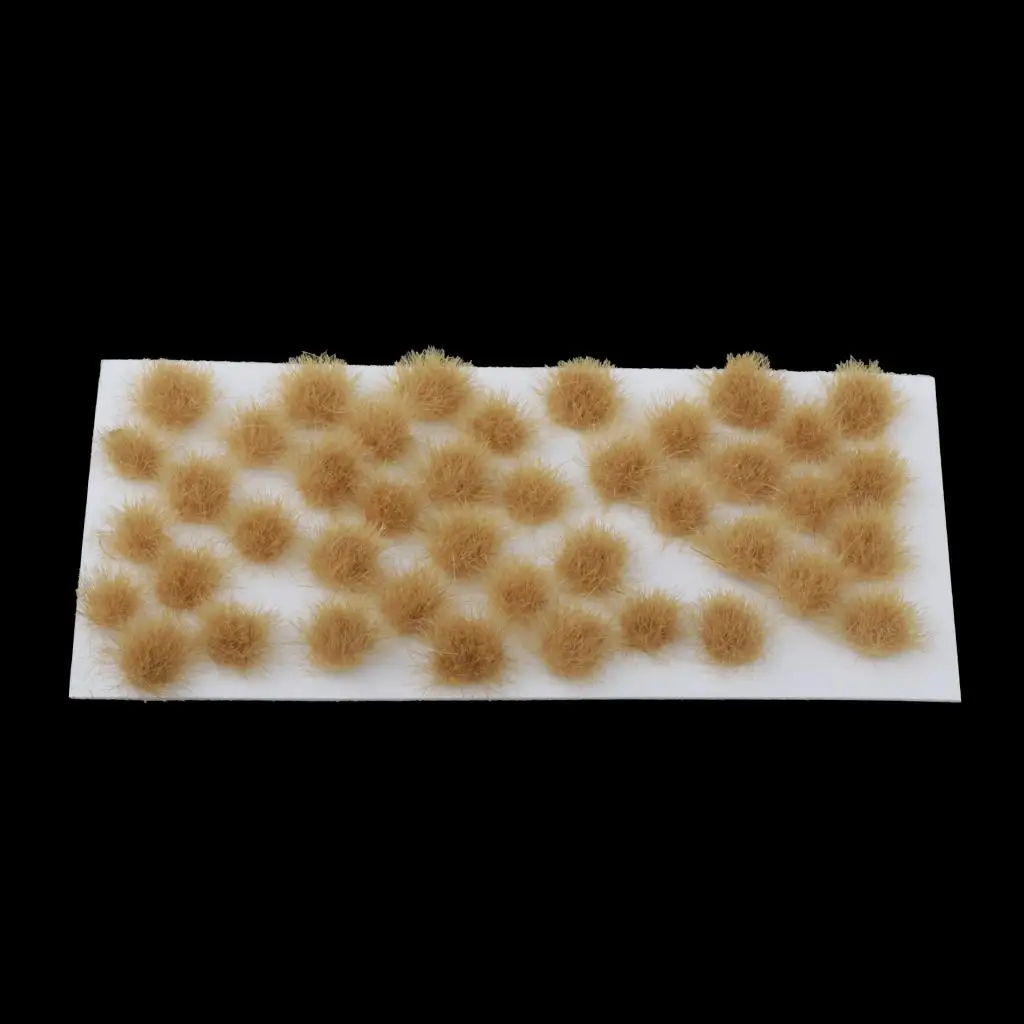 40x 5mm Tufts Model Scenery Railways Wargames Self Adhesive Grass