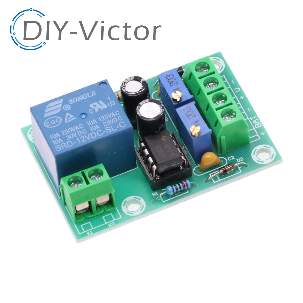 XH-M601 Intelligent Charger Power Control Panel Automatic Charging Power 12V Battery Charging Control Board For Diy Kit