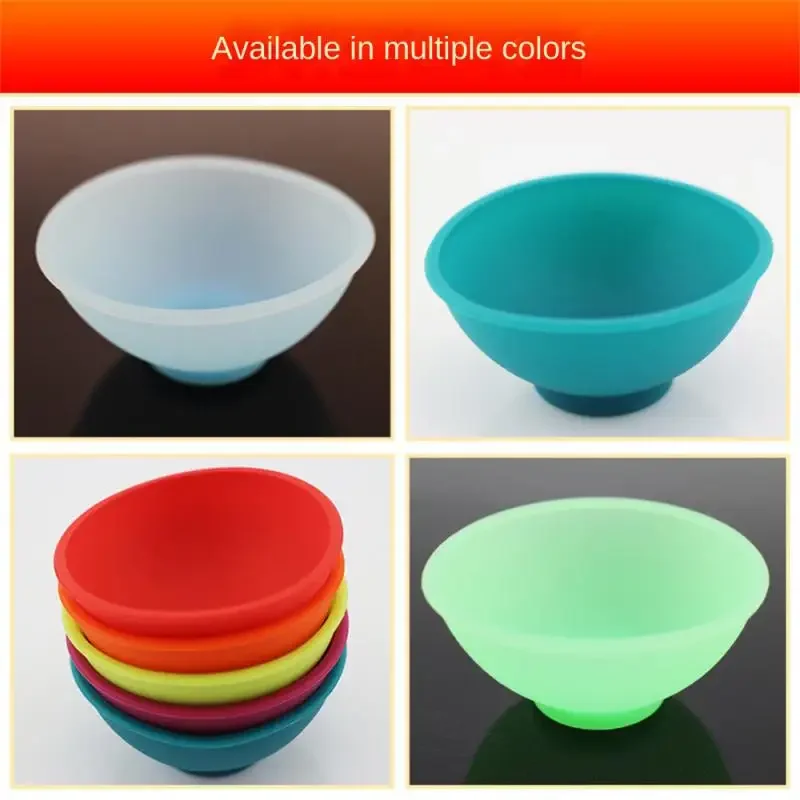 Household Silicone Container Bowl 67mm 50mm Multi-Color Tobacco Herb Smoking Accessories Kitchen Home Smoke Storage Box