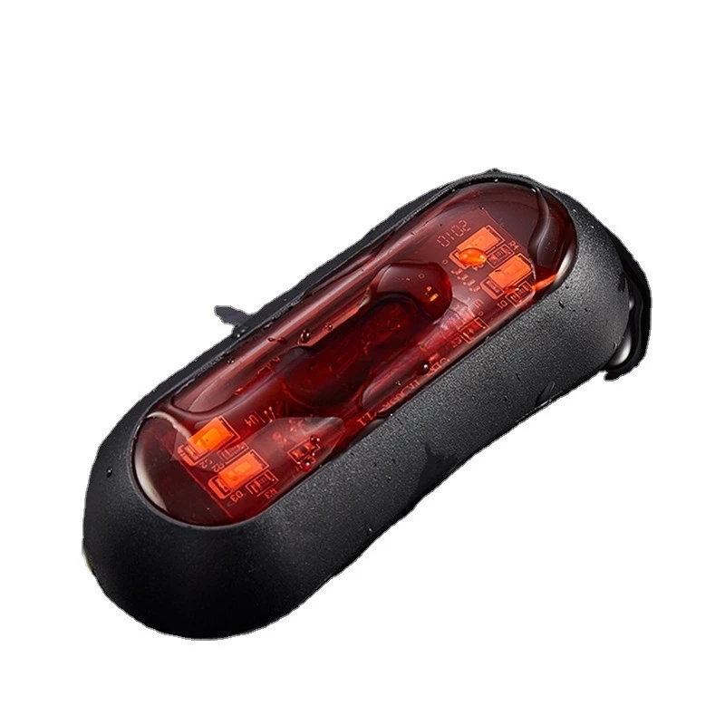 For Outdoor Indicator Light Flashing Warning Water-Proof LED Light Bicycle Motorcycle Taillights Helmet Safety Light