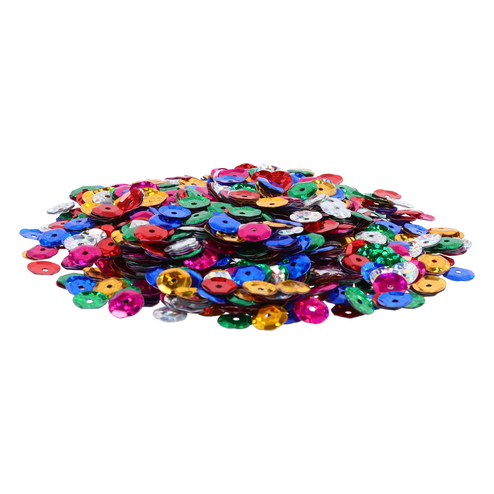 

1Pack Laser Concave Beads Sequins DIY Clothing Jewelry Accessories Safe Plastic Bright Exquisite Handmade Decorative Materials
