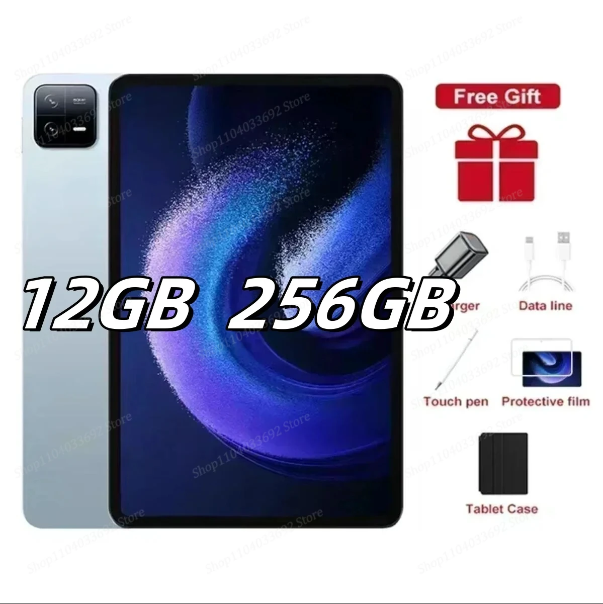 

2024 Original Pad 6 Pro Global Version HD 4K Android 13 Snapdragon 888 11inch 16GB+1024GB 10000mAh Tablet PC 5G Dual SIM WIFI