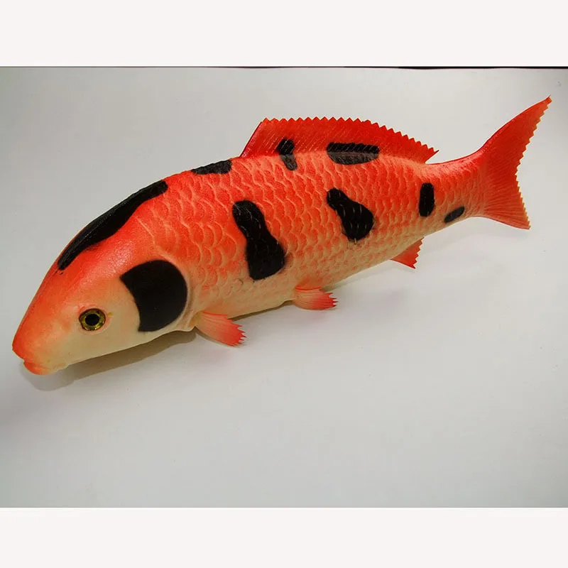 Simulierte Fisch modell künstliche Karausche Figur Fisch Dekoration Ornament Kinder Tier lernen Spielzeug Geschenke dekorative Requisiten – Detail 15