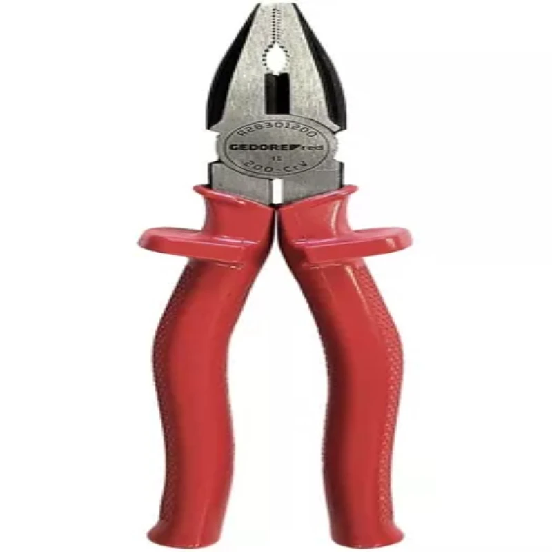 Alicate Universal 8 Polegadas Vermelho - R 28301200   Alicate para serviço pesado