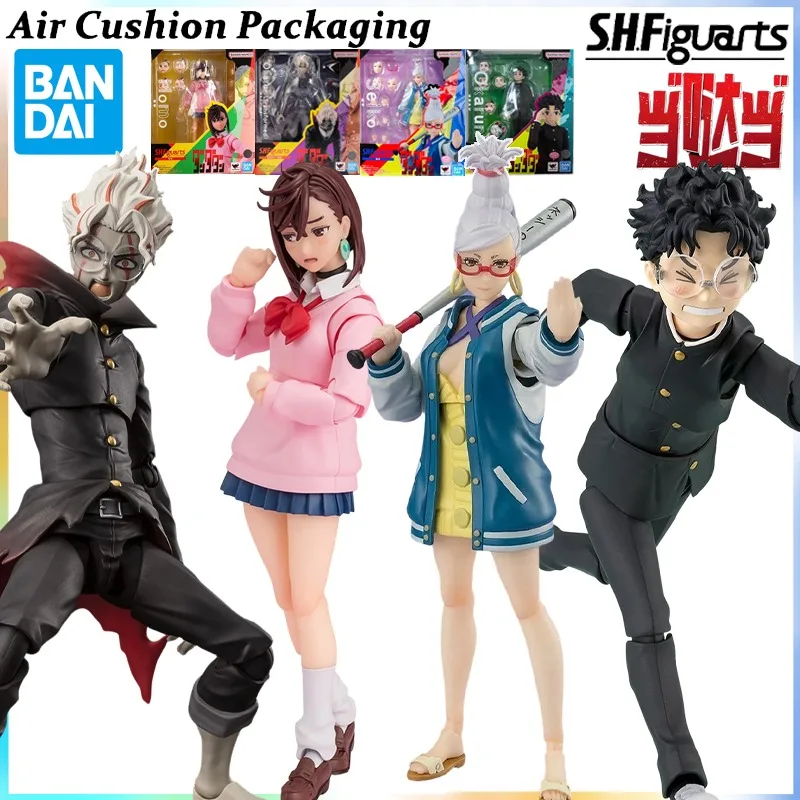 

Bandai Genuine S.H.F DAN DA DAN‌ Series Okarun Momo Ayase Seiko‌ Okarun Supernatural Force Turbo Granny Action Figures Model Toy