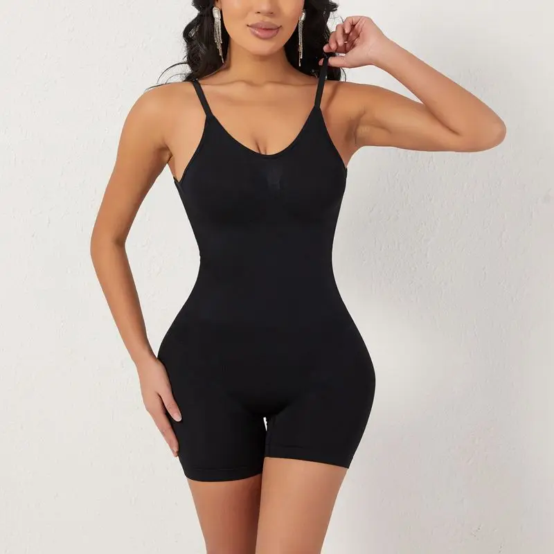 Body Moldeador de Compresión Sin Costuras de Alta Elasticidad Tallas Grandes para Mujer, Levantador de Glúteos, Sin Espalda, Faja Reductora y Moldeadora de Cuerpo