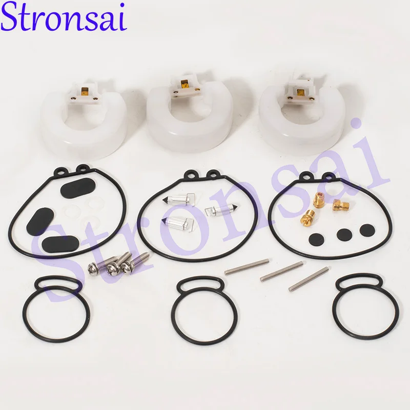 

6J8-W0093-02 Ремкомплект карбюратора для подвесного мотора Yamaha 2T 25HP 30HP 3Cly 6J8-W0093 6J8-W0093-02-00 Заменяет лодочный двигатель