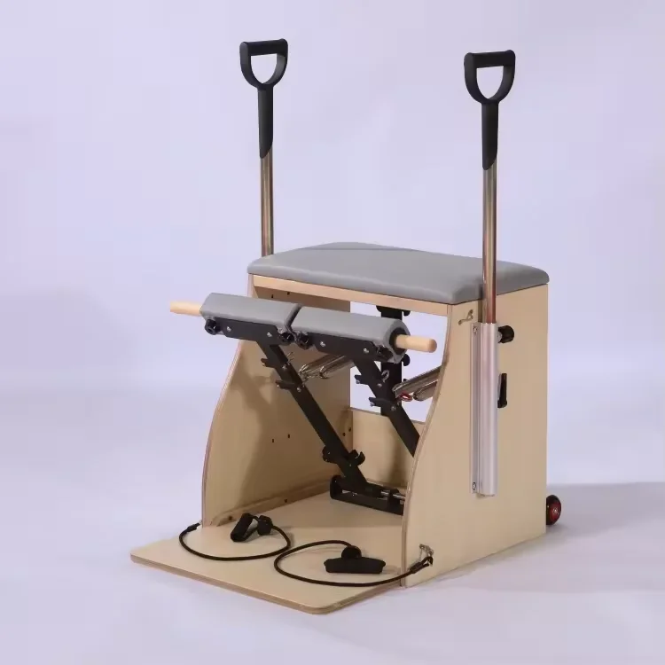 

Apollo Commerical Home Studio Use Training Exercise Maple Wood And Back Pilates Chair