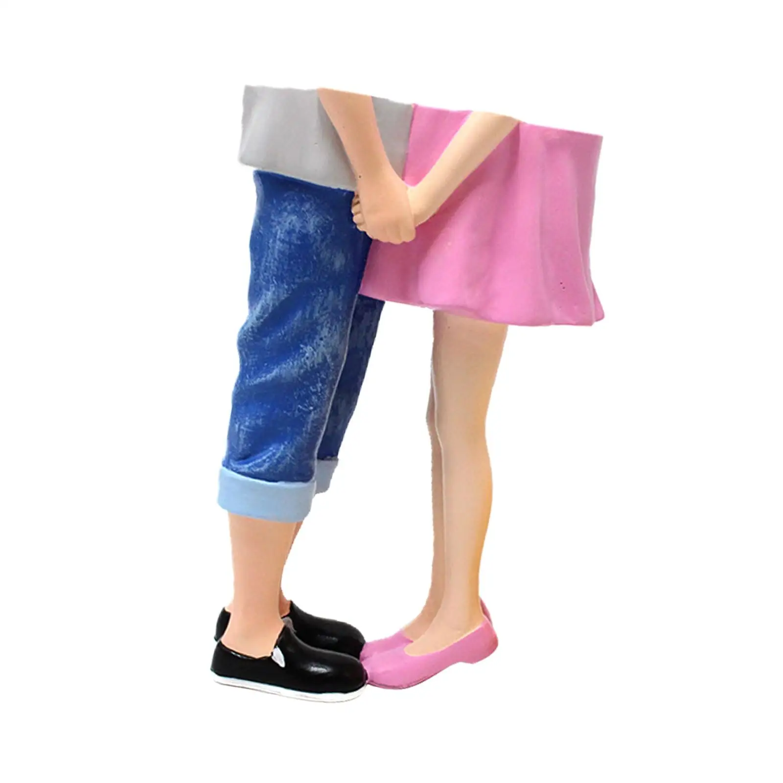 Storage Box Creative Decoration Couple Statue for Indoor Shelf Countertop