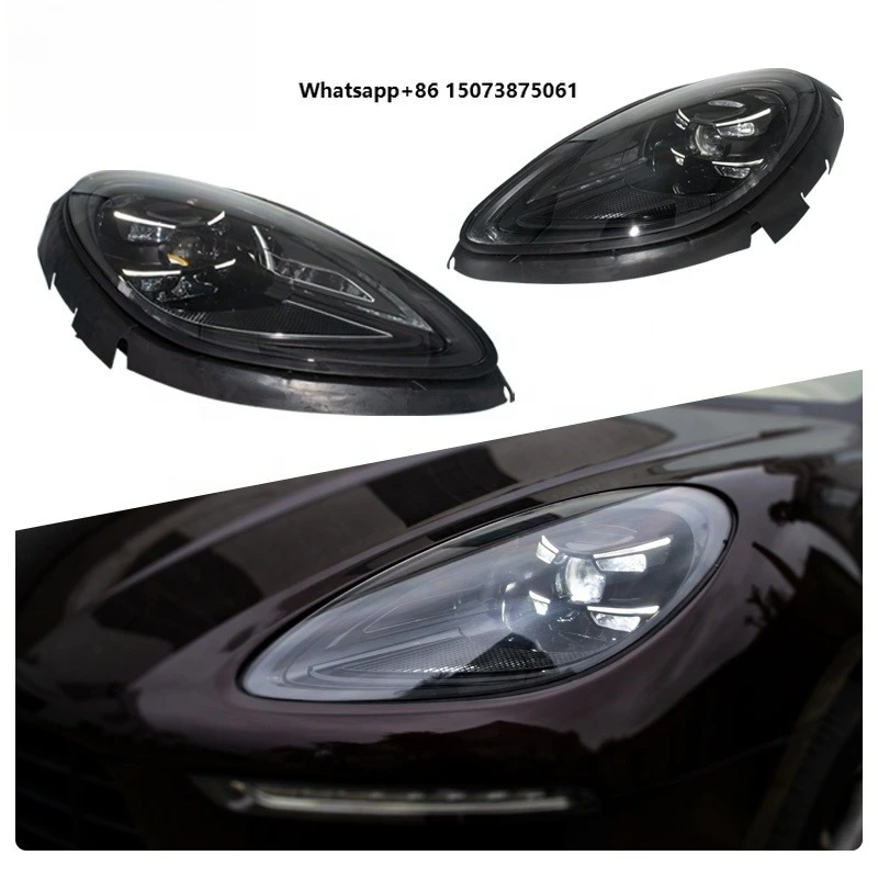 1 Set Plug and Play 2014 2017 2019 2020 2016 95B Light Upgrade to 2023 matrix Style  Led Headlights for  Macan 95B