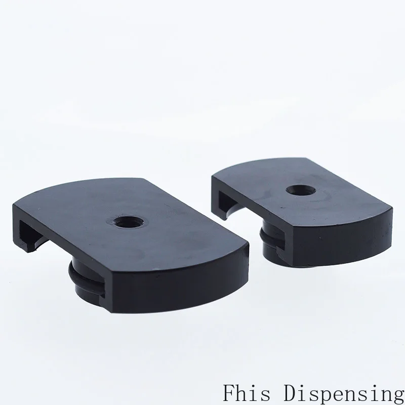 5cc 10cc 30cc 55cc Aluminum Alloy Material Dispensing Parts Barrel Adapter Fitting with O-Ring